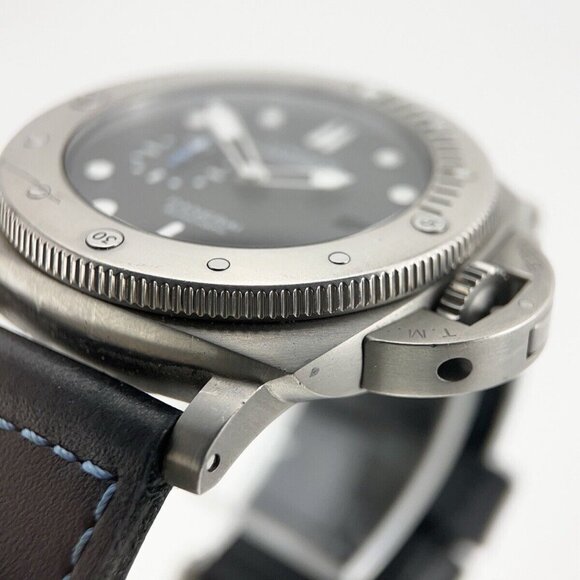 Panerai Luminor Submersible Titanium Black Dial 47mm Automatic Watch PAM01305 - Picture 5 of 10